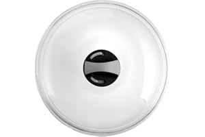 Ballarini Cortina Granitium Igloo Coperchio in Vetro Trasparente, 24 cm