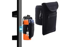 GD HUA Magnetico Fitness Borsa, Portatazze Magnetico, Portatile Porta Bottiglie d'Acqua, Accessori Fitness Supporto, Porta Tazze Magnetico per Sport All'Aperto, per Borracce, Cellulari, Chiavi