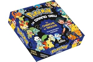DRAGON D'OR Pokémon - Le grand jeu du cherche-et-trouve - Jeu de société - Dès 6 ans
