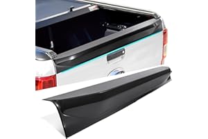 JHCHAN Tailgate Protector Rear Wing Spoiler for Ford Ranger 2012-2022 T6 T7 T8 Wildtrak XL XLT XLS Limited Wolftrak Stormtrak ABS Matte Black