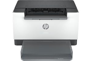 HP LaserJet M207dw 8J9K9F, Stampante a Singola Funzione A4, Stampa Fronte e Retro Automatica in Bianco e Nero, 27 ppm, USB, Wi-Fi, Ethernet, Smart, Pannello di controllo con pulsanti LED, Grigia