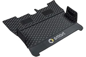 HEYCE Auto Kofferraummatte für Smart 453 Fortwo, Kofferraumwanne, Kofferraum-Schutzmatte schützt Ihren Fahrzeugteppich, Schützt vor Schmutz, Wasser, Schnee UVM,A