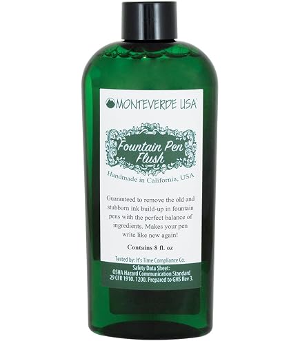Vandro Füllfederhalter Reinigungsset – 200 Ml Spüllösung Mit Zubehör