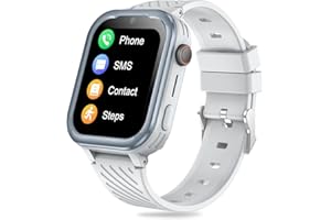 DDIOYIUR Smartwatch Bambini GPS 4G con WiFi Videochiamata SOS Camera Impermeabile Messaggio Sveglia Cronometro Modalità Classe Lettore Musicale Notifica Vibrazione Regalo per Ragazzi e Ragazze.