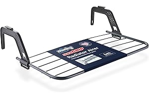 Minky Sure Grip Radiator Airer, Clothes Airer with Adjustable Arms, Non-Slip & Durable Clothes Dryer Rack, Hanging Drying Rack, Over Radiator Towel Rail, Made in The UK (Single)