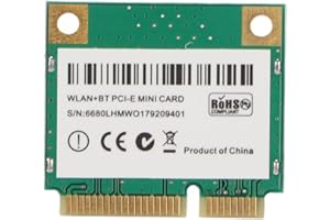 PUSOKEI Scheda di Rete AX210HMW, Scheda WiFi 2.4G/ 5G/6G BT 5.2, Adattatore di Rete per Computer PCB con Interfaccia Mini PCIE per Win10, per Win11, per Linux (Kernel 5.1 o Successivo), per Chrome OS