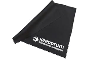 Keepdrum - Panno in microfibra per la pulizia degli strumenti musicali