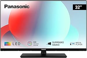 Panasonic TS-32N30AEY, N30 Series 32 inch HD LED TV, 2024, USB Media Player, High Contrast, HD Triple Tuner, HDMI, Wall-Mount Option, Thin Frame, For An Exceptional Visual Experience