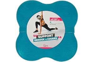 upfit - Support de Yoga antidérapant pour Genou et Poignet - Léger : 100 g - Dimensions : 20 x 20 cm - Aide aux Postures de Yoga - Limite la Douleur, NC