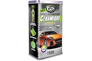 GS27 - Lustreur Titanium Céramique - Produit Nettoyant Voiture - Brillance Instantannée - Sans Rinçage - 500 ml
