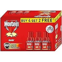 Mortein Liquid Vaporizer Refill - Buy 4, Get 2 Free Pack