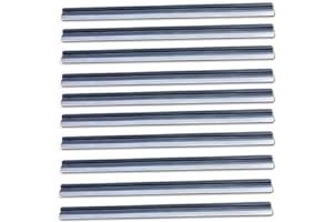 FOXBC Nóż do strugania 82 mm, zestaw 10 sztuk noży zamiennych do strugania Bosch, Makita, DeWalt, Wen 6530, Ryobi, Craftsman i wielu innych, 3-1/4 ręcznych strugarek (HSS)