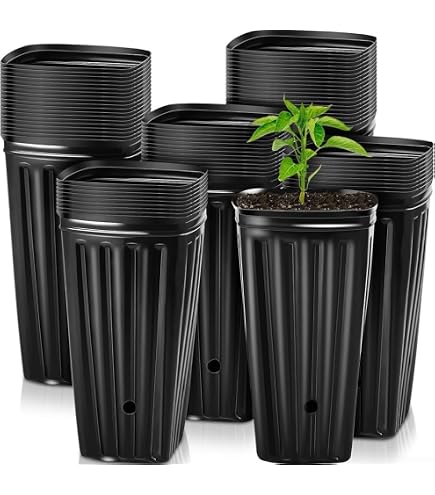 Vaso Quadrato Nero Per Coltivazione – 23x23x27.5 Cm, Capacità 11L, Ideale Per Idroponica E Giardinaggio Indoor - 3