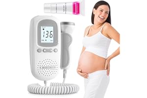 ABYTU Doppler-Fetalmonitor-Gel, Fetal-Doppler Gel für Schwangerschaftszubehör, Einfach zu Hause zu verwenden, DE-600B
