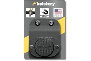 HOLSTERY MagMaster | Magnetic Tool Holder - Strong Clip-On Belt Magnet Holster for Screws, Nails, Hammer, Sockets, Pliers, Screw Driver, Trowel, Drill Bit, Wrench, or Any Magnetic Tools and Hardware