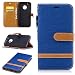 Produktbild Nancen Wallet Case Hülle für Motorola Moto G5 plus (5,2 Zoll) ,länglich-Taste Magnet ,Muster Flip Funktion Kartenfächer Etui ,Schütze Dein Telefon