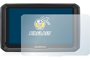 brotect Glass Screen Protector Film compatible with Garmin dezl 570 LMT-D - Glass-Foil 9H Protection [Scratch Resistant, High Clarity]