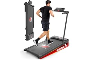 YM Tapis Roulant Salvaspazio Elettrico 12 km/h, Tappeto Corsa MAXI 42cm, MARCHIO ITALIANO, Telaio Rinforzato, INCLINAZIONE, Pieghevole, 12 Programmi, NEXT 1000 Your Move ASSISTENZA ITALIA