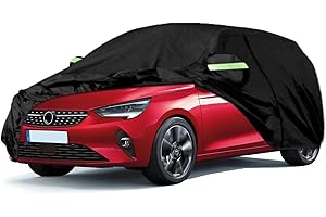 RASHION Autoabdeckung Wasserdicht Passend für 2006-2024 Corsa D E F SE SRI Ultimate Elite, Atmungsaktiv Vollgarage Autoplane für Regen Sonne Staub Schutz Auto Abdeckplane Abdeckung