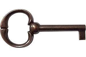 cyclingcolors Chiave serratura antichi 72mm mobili armadio cassetti marrone sfumato zama