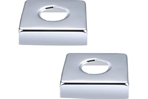 NT NOYON & THIEBAULT Roseta cuadrada para grifería 60x60 milímetros - 3/4 - Altura 15 milímetros x2 unidades NOYON & THIEBAULT