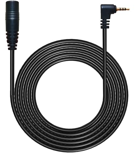 YQMAJIM 2.5mm Dash Cam Rear Extension Cable – 25Ft Thicker Shielded Wire For 4Pin & 5Pin Backup Cameras, Silver Plated