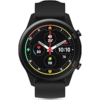 Mi Watch Revolve Active (Black)- SpO2 and Sleep Monitor, 1.39" AMOLED Display, 2 Weeks Battery Life, Alexa Built-in, 117…