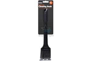 BLAZE BUDDY BBQ Wire Cleaning Brush with Stainless Steel Scrapper | Top Utensil for Grill, Oven & Kitchen | Heavy Duty Scrubbing Tool | Must Have Home & Garden | Barbecue Essentials
