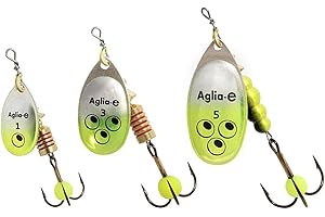 MEPP'S cuillers mepps aglia e Argent/Chartreuse