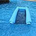 Produktbild wasserhängematte,Wasser AufblasbareI Luftmatratze,Wasserliege Liegefläche mit Mesh, Transport-Tasche Pool Lounge,Transportabler Air Lounger für Wasserspaß Blau