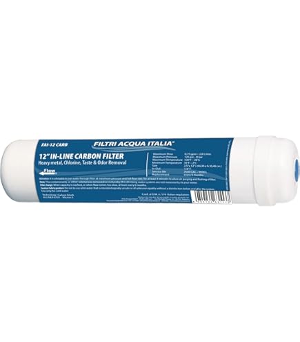 BELLEROFONTE 2 Pièces Membrane Osmose Inverse 200 GPD - Compatible Vessel 2012