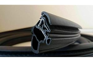 LLS Set di 4 guarnizioni in gomma compatibili con VW T4 BUS Multivan Caravelle, 2 guarnizioni per porte + portellone posteriore + porta scorrevole, set di guarnizioni in gomma (non per scatola)