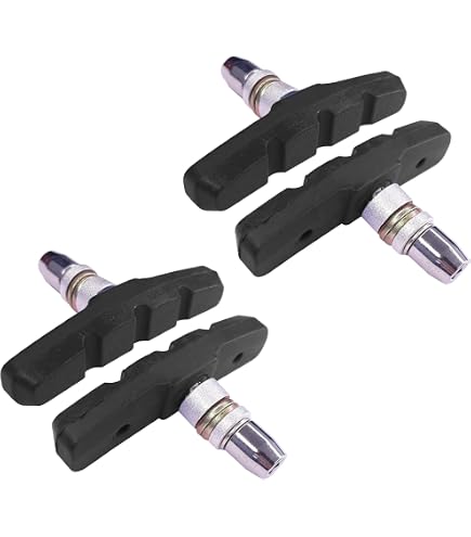 Set 4 Pastiglie Freno A V 70 Mm – Per Bici MTB E City, Compatibili Shimano/Tektro/Avid/Sram, Per Bagnato E Asciutto