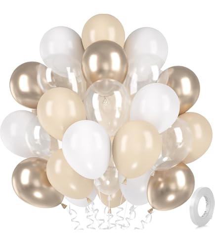 Pacco Da 5 Palloncini Con Scritta "BRIDE" In Lamina Color Sabbia 101 Cm – Decorazioni Per Addio Al Nubilato E Matrimonio