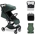 MAMAZING Lightweight Baby Travel Stroller with Carbor Fiber Frame, Compact & Airplane-Friendly, One-Handed Folding Design, 11.6 lbs, Perfect for Toddlers, Organizer & Cushion Included, Green