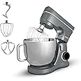 AGARO Elegant Stand Mixer, 1400W with 5.5L SS Bowl, 10 Speed Settings, Pulse Function, 100% Copper Motor, Includes Whisker, B
