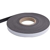 EXİZTİCARET Yapışkanlı Şerit Mıknatıs Magnet G&uuml;&ccedil;l&uuml; Sağlam Rulo - 2 Cm Genişlik X 2 Mm Kalınlık X 5 Metre exizNM956