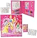 Produktbild Unbekannt 200 TLG. Set: XXL Stifte-Koffer -  Disney Princess / Prinzessinnen  - Malkoffer mit Stiften + Öl Pastellkreide + Sticker + Wachsmal Farben - Kinder Bastelse..