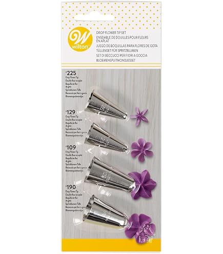 Wilton Set Di 28 Punte Per Decorazione Dolci - Deluxe - Con Custodia - 5