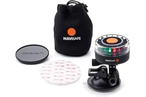 Navisafe Navilight - Lampada a LED a tre colori con base a ventosa
