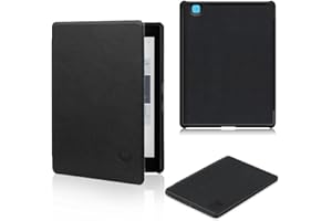 Kepuch Custer Cover per kobo Aura Edition 2 2016,PU-Pelle Case Custodia per kobo Aura Edition 2 2016 - Nero