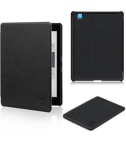 Housse De Veille Automatique Pour Kobo Aura 6 Pouces N514 - Cuir PU, Aimant, Protection Anti-chocs Et Poussière - 8