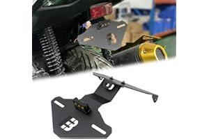 LongGreat Motorrad Kennzeichenhalter Halterung mit Kennzeichenbeleuchtung Halterung Für Honda PCX 125 160 2021 2022