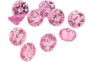 EIMASS Unfoil Zircon Chatons, Exquisite Range Synthetic Diamonds for Jewellery