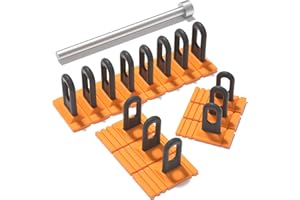 Guangsheng Auto Dent Repair Tools Heavy Duty Paintless Repair Removal Tools Strong Dent Puller Handle Lifter Yellow Glue Tabs Powerful Body Repair Dent Remover Tool Kit (Yellow)