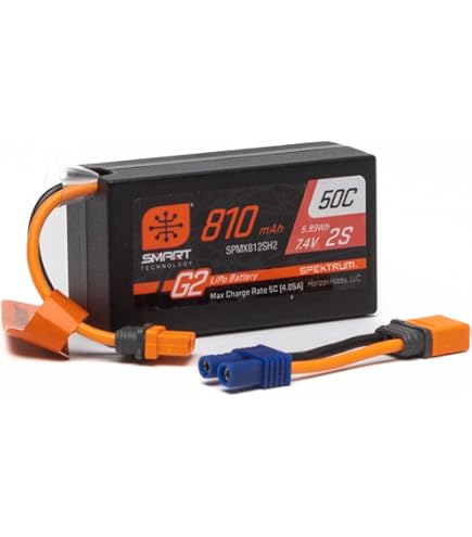 SPMX50002S30H3 SPEKTRUM Batería rígida inteligente LiPo de 7,4 V, 5000