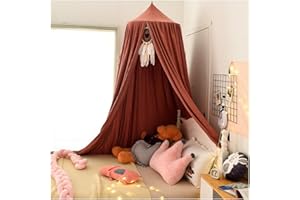 YOUCAI Mosquitera Infantil Niña Mosquiteras para Camas Techo Cúpula Cortinas del Dosel Habitación de Juego con Cúpula Redonda DouSha(Altura:2.5M)