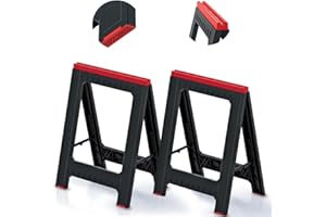 magubo Arbeitsbock - Stabile Klappbock Böcke, 700kg Tragkraft, 79 x 58cm - Perfekter Helfer für Heimwerker und Profis, Bock für vielfältige Einsatzmöglichkeiten (2er Set)