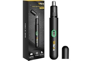 Winsea Precision näshårstrimmer – 360° säker och effektiv elektrisk trimning, USB-uppladdningsbar, vattentät, för näsa, öra, ögonbryn och skäggvård