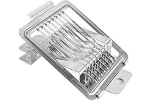 Akemaio Antiadherente Huevo Cortador de la Cocina casera, Alambre de Acero Inoxidable Huevo máquina de Cortar de Huevos Duros